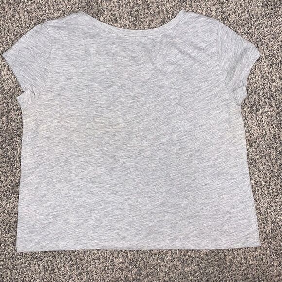 Justice Purple Green Cupcake Crop Top - Size 12 - Picture 2 of 4